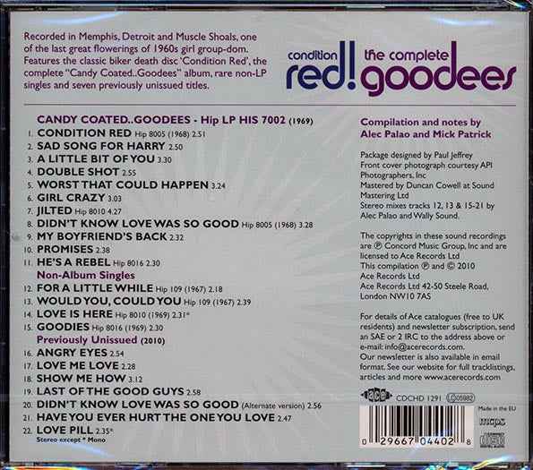 The Goodees - Condition Red: The Complete Goodees (CD)