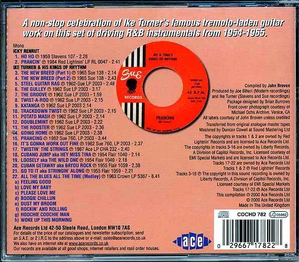 Ike Turner & His Kings Of Rhythm - Ike's Instrumentals (CD)