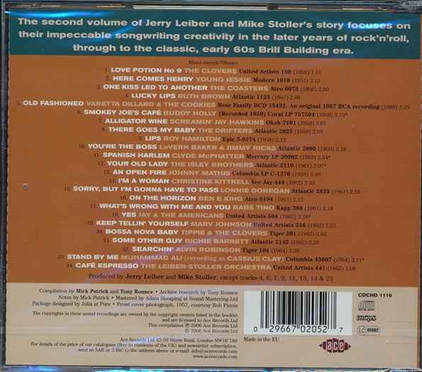 Various - The Leiber & Stoller Story Volume 2: On The Horizon 1956-1962 (CD)