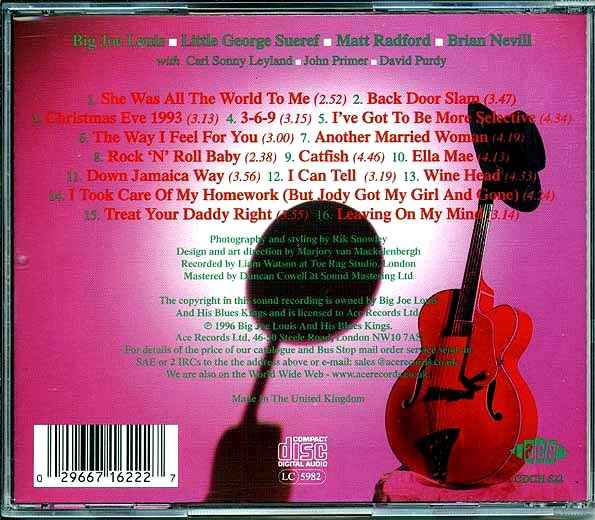 Big Joe Louis & His Blues Kings - Big Sixteen (CD)