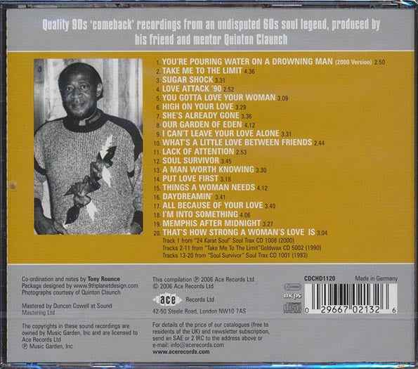 James Carr - A Man Worth Knowing: The 1990s Goldwax & Soultrax Recordings (CD)