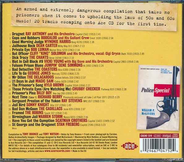 Various - Criminal Records: Law, Disorder And The Pursuit Of Vinyl Justice (CD)