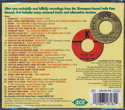 Various - Shreveport High Steppers: Rockabilly & Hillbilly (CD)