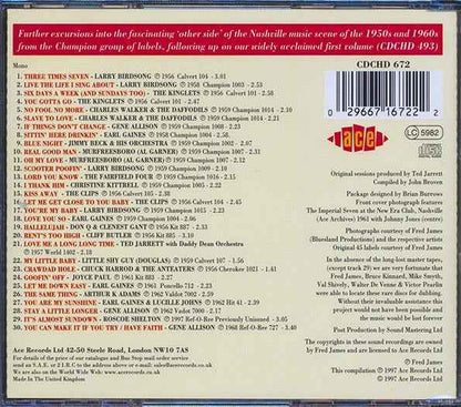 Various - Across The Tracks Volume 2: More Nashville R & B And Doo Wop (CD)