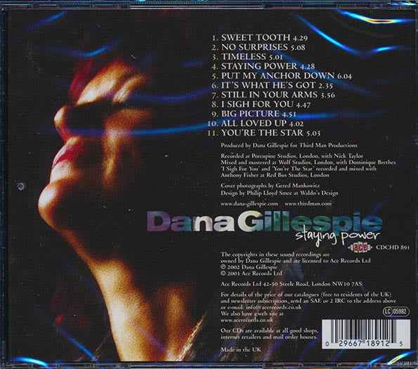 Dana Gillespie - Staying Power (CD)