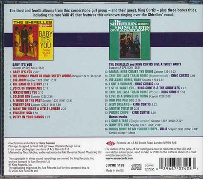 The Shirelles - Baby It's You + The Shirelles & King Curtis Give A Twist Party (CD)