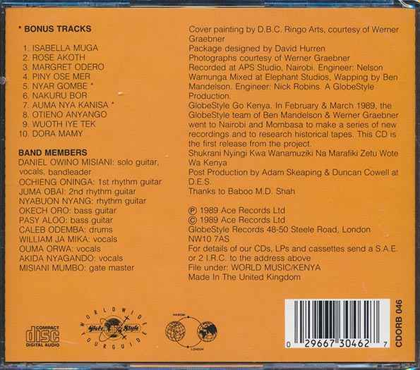DO Misiani & Shirati Jazz - Piny Ose Mer: The World Upside Down, The Best Of Benga From The West Of Kenya (CD)