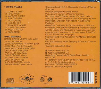 DO Misiani & Shirati Jazz - Piny Ose Mer: The World Upside Down, The Best Of Benga From The West Of Kenya (CD)