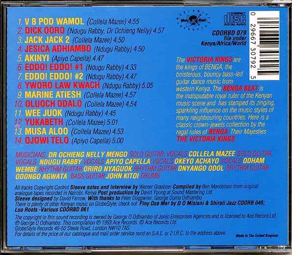 Victoria Kings - The Mighty Kings Of Benga (CD)