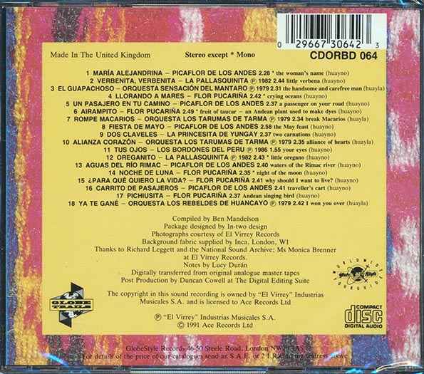 Various - Huaynos & Huaylas: The Real Music Of Peru (CD)