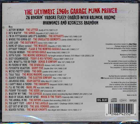 Various - Uptight Tonight: The Ultimate 60s Garage Collection (CD)