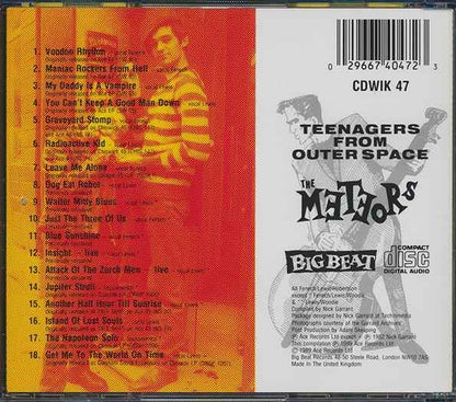 The Meteors - Teenagers From Outer Space (CD)