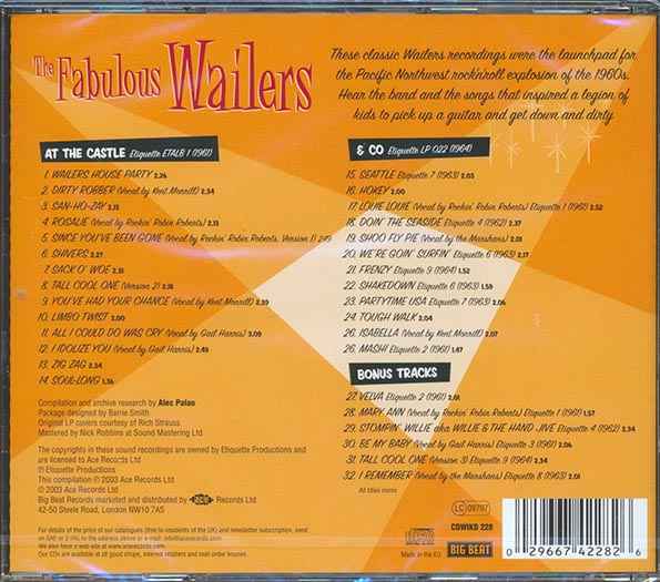 The Wailers - The Fabulous Wailers At The Castle + The Wailers & Company (CD)
