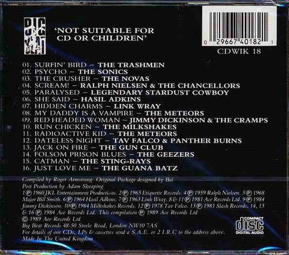 Various - Rockabilly Psychosis And The Garage Disease (CD)