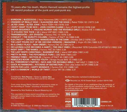 Various - Zero: A Martin Hannet Story 1977-1981 (CD)