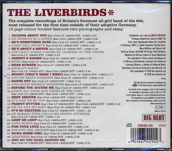 Liverbirds - From Merseyside To Hamburg: The Complete Star Club Recordings (CD)