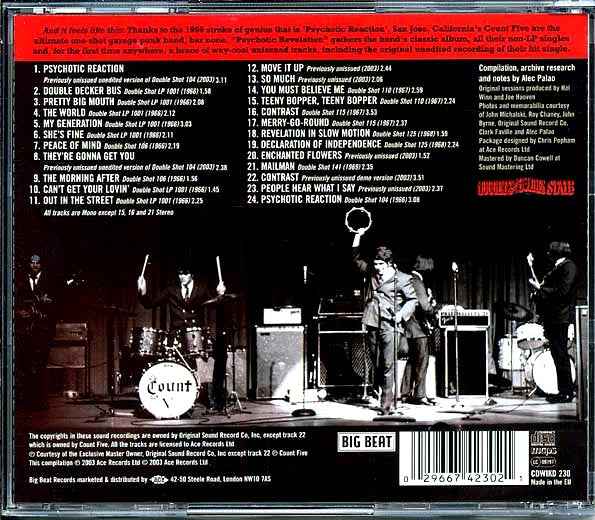Count Five - The Ultimate Count Five (CD)