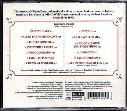 Willy DeVille - Backstreet Of Desire (CD)
