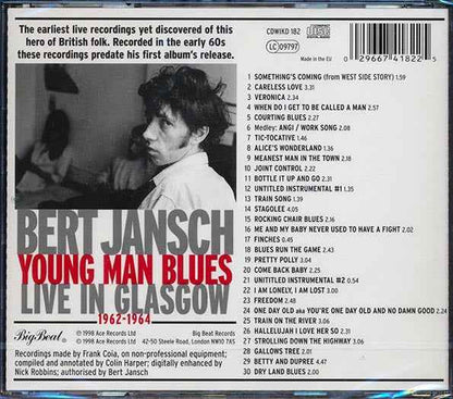 Bert Jansch - Young Man Blues: Live In Glasgow 1962-1964 (CD)