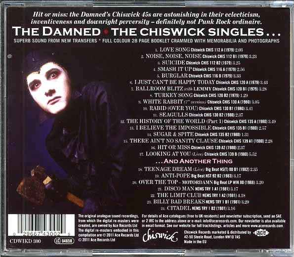 The Damned - The Chiswick Singles And Another Thing (CD)