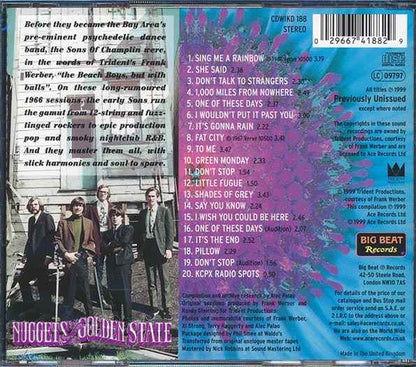 The Sons Of Champlin - Fat City (20 tracks) (CD)