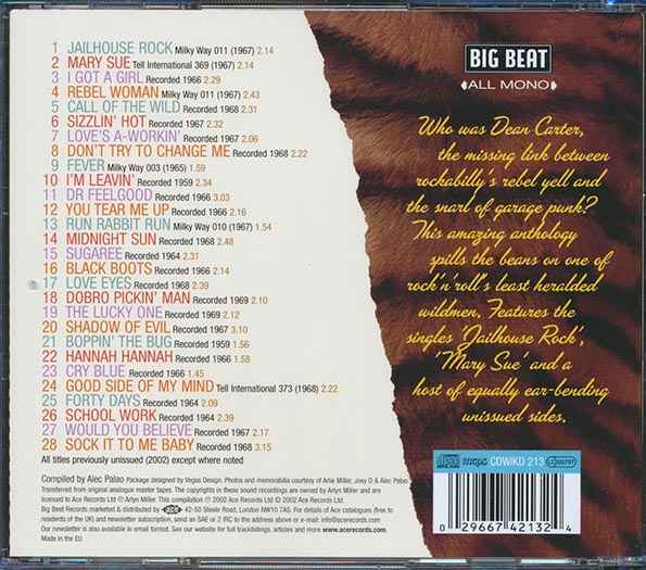 Dean Carter - Call Of The Wild (CD)