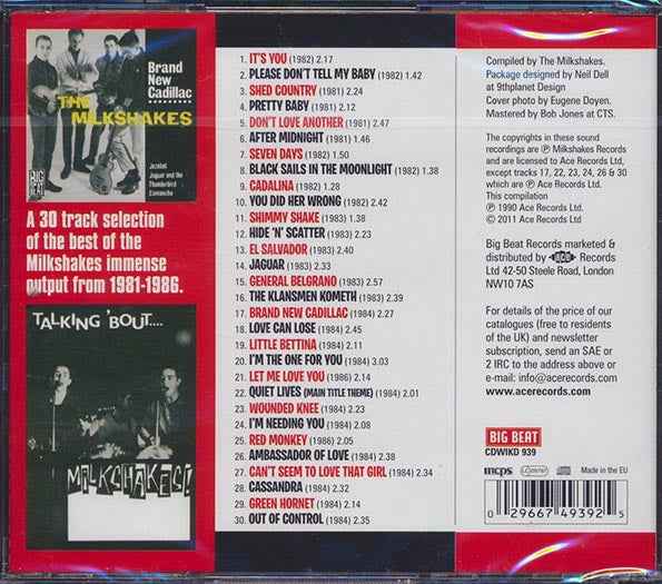 The Milkshakes - 19th Nervous Shake Down (CD)