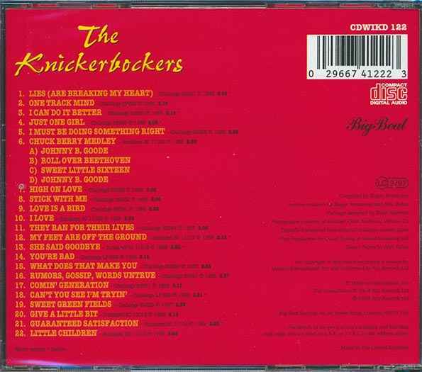 The Knickerbockers - A Rave Up With The Knickerbockers (CD)