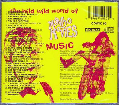 Various - Mondo Movie Music (CD)