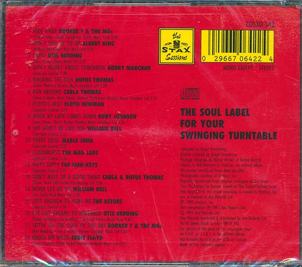 Rufus Thomas, Albert King, Mable John, William Bell, Etc. - 1000 Volts Of Stax (CD)