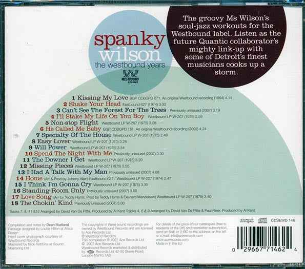 Spanky Wilson - The Westbound Years (CD)