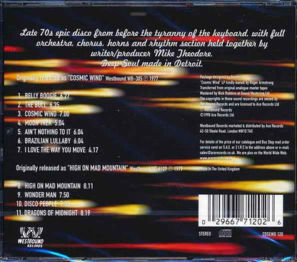 The Mike Theodore Orchestra - Cosmic Wind + High On Mad Mountain (CD)