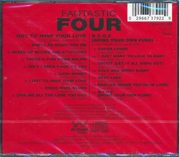 Fantastic Four - Got To Have Your Love + Bring Your Own Funk (CD)