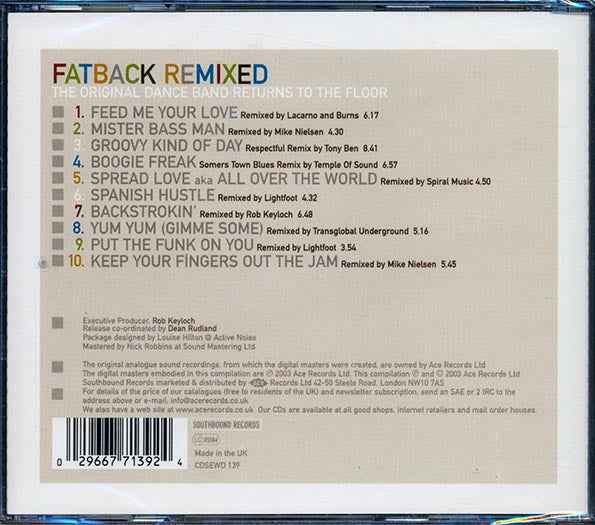 Fatback - Remixed (CD)