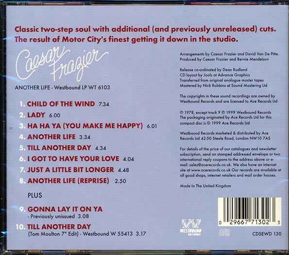 Caesar Frazier - Another Life (CD)