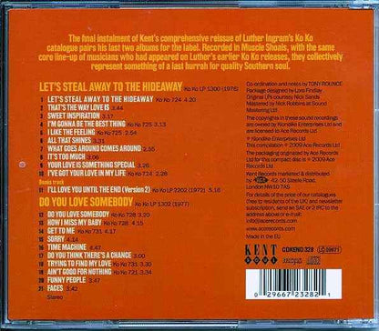 Luther Ingram - Let's Steal Away To The Hideaway + Do You Love Somebody (CD)