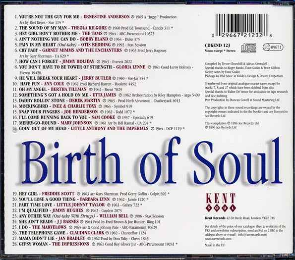 Various - Birth Of Soul (CD)