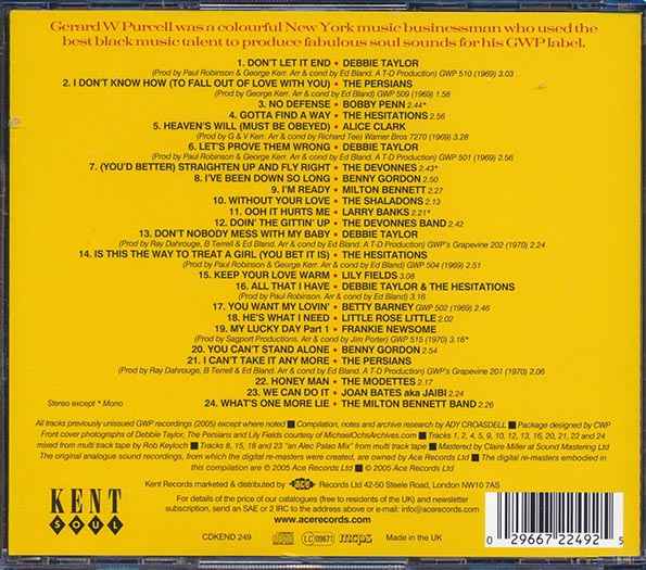 Various - GWP: NYC TCB (CD)