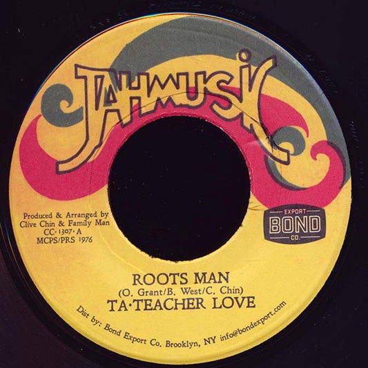 Ta Teacher Love - Roots Man  /  Rebel Force - Mix Gone (7")