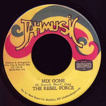 Ta Teacher Love - Roots Man  /  Rebel Force - Mix Gone (7")