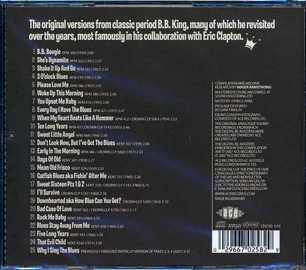 BB King - The Best Of The Early Years (CD)