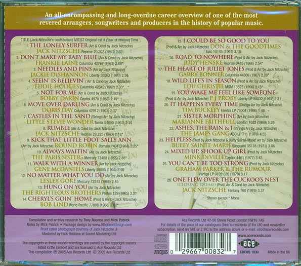 Various - The Jack Nitzsche Story: Hearing Is Believing 1962-1979 (CD)