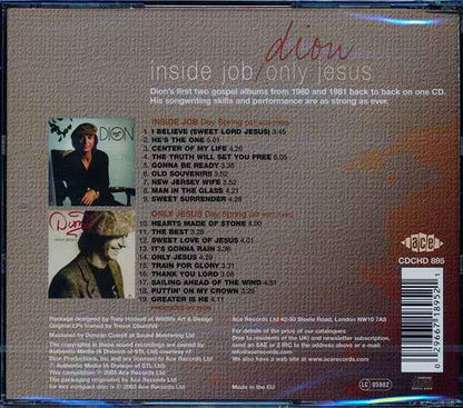 Dion - Inside Job + Only Jesus (CD)