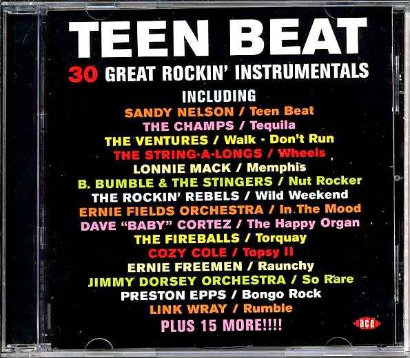 Various - Teen Beat: 30 Great Rockin Instrumentals (CD)