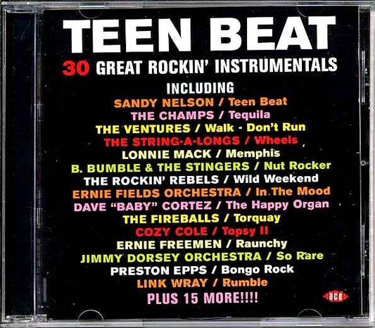 Various - Teen Beat: 30 Great Rockin Instrumentals (CD)
