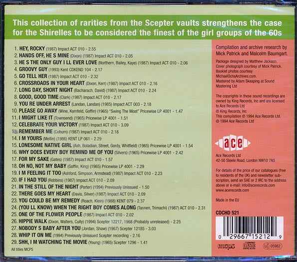 The Shirelles - Lost & Found: Rare & Previously Unissued (CD)