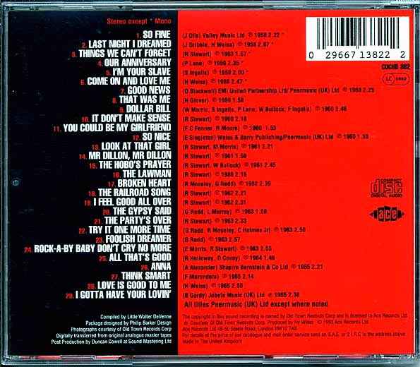 The Fiestas - The Oh So Fine Fiestas (CD)