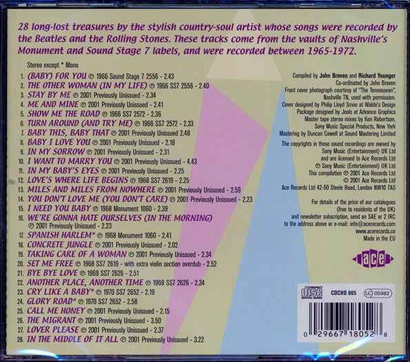 Arthur Alexander - The Monument Years (CD)