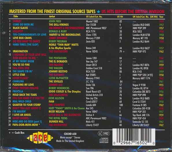 Various - The Golden Age Of American Rock N Roll Volume 6: 30 Hot 100 Hits From 1954-1963 (CD)