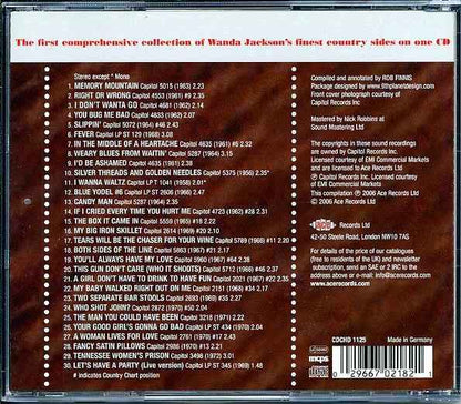 Wanda Jackson - The Vest Best Of The Country Years (CD)